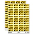 thumbnail image 1 of Brewtiful Beautiful Job Witch Cauldron Teacher Student School Sticker Set - Yellow - Gloss Finish - 1.25" Mini, 1 of 7