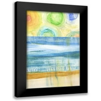Brey 11x14 Black Modern Framed Museum Art Print Titled - Water Moves II