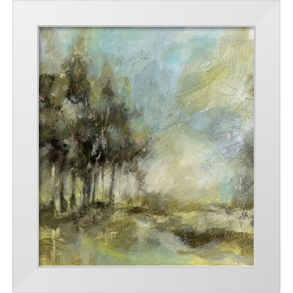 Brey 12x13 White Modern Wood Framed Museum Art Print Titled - Beautiful Day I