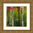 thumbnail image 1 of Brey 20x20 Gold Ornate Wood Framed with Double Matting Museum Art Print Titled - Enchantment I, 1 of 4