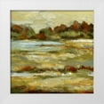 thumbnail image 1 of Brey 20x20 White Modern Wood Framed Museum Art Print Titled - Meadow View II, 1 of 4