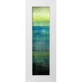 thumbnail image 1 of Brey 8x18 White Modern Wood Framed Museum Art Print Titled - Sea Mist I, 1 of 4