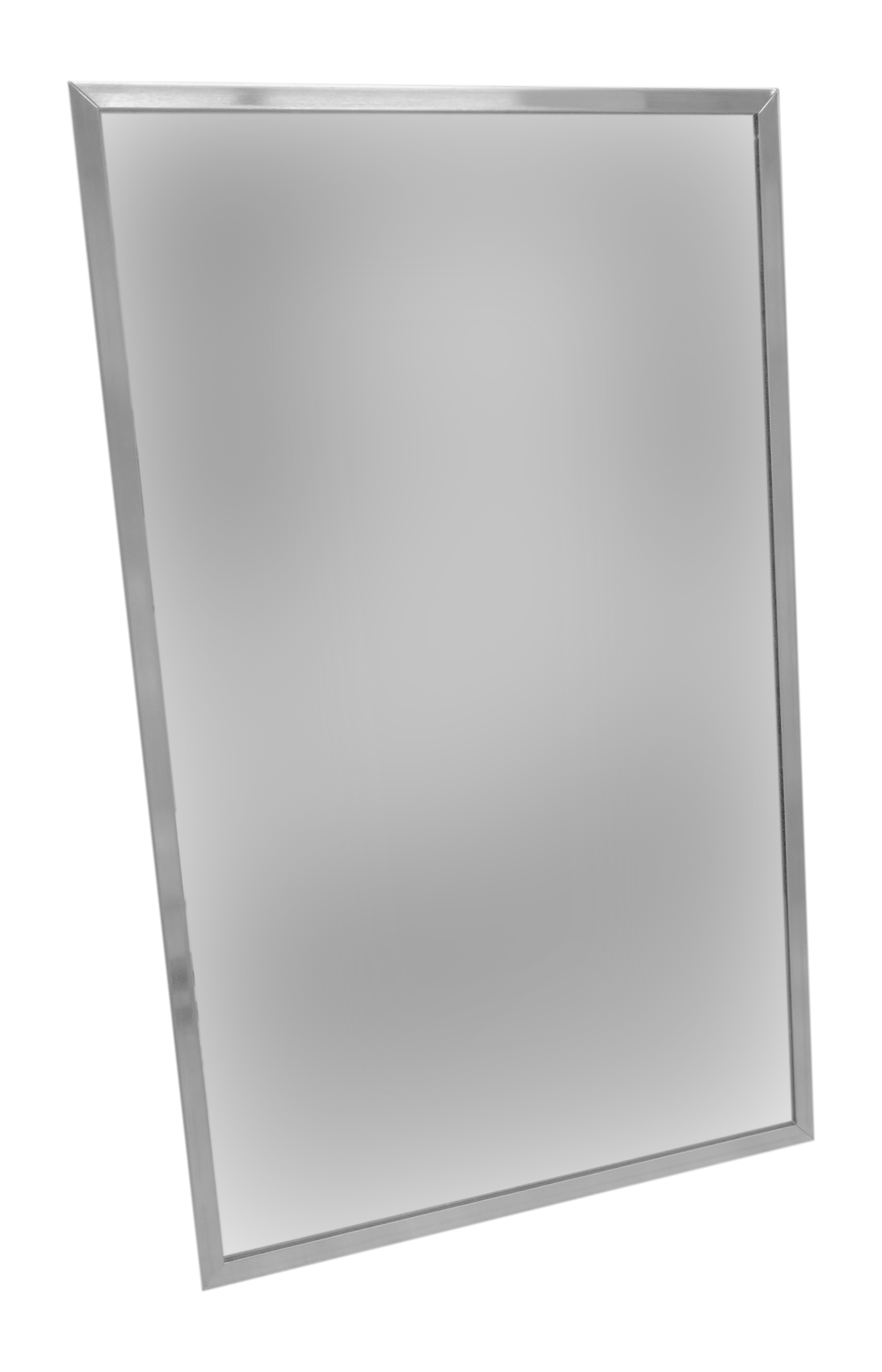 Brey-Krause Commercial Mirror, 18"(W) x 30"(H), Wall Mounted