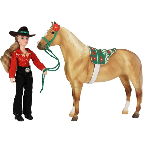 Breyer Holiday Horse #10368 Holiday Trail Ride 2025 Playset - Brand New!