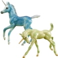 thumbnail image 1 of Breyer Classics Freedom Series Zoe and Zander Unicorn Foals 2 Figure Set - 1:12 Scale, 1 of 6