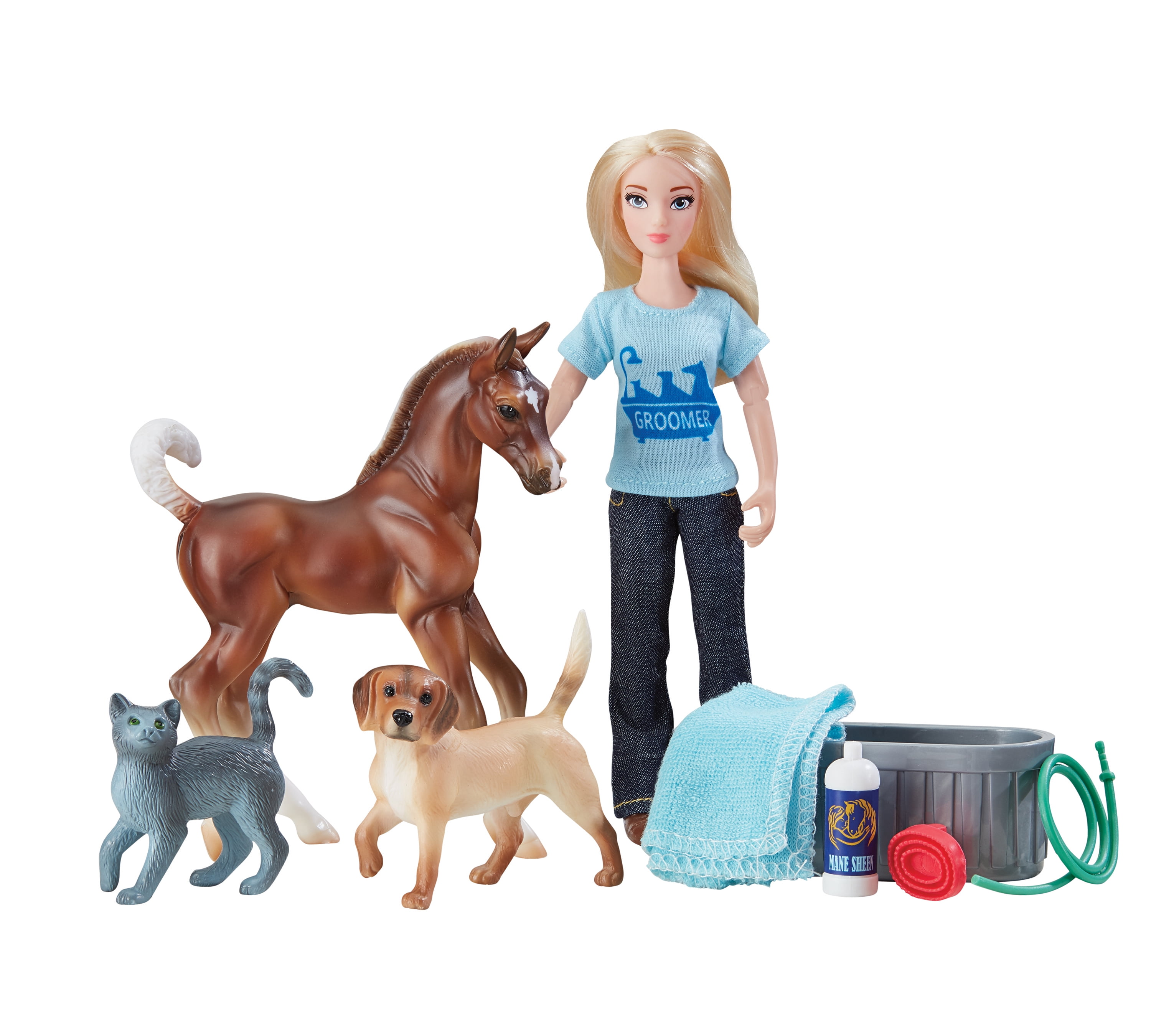 Breyer Dog House Play Set W/ Accessories 