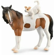 Breyer CollectA 118 Scale Model Horse | Mare & Terrier