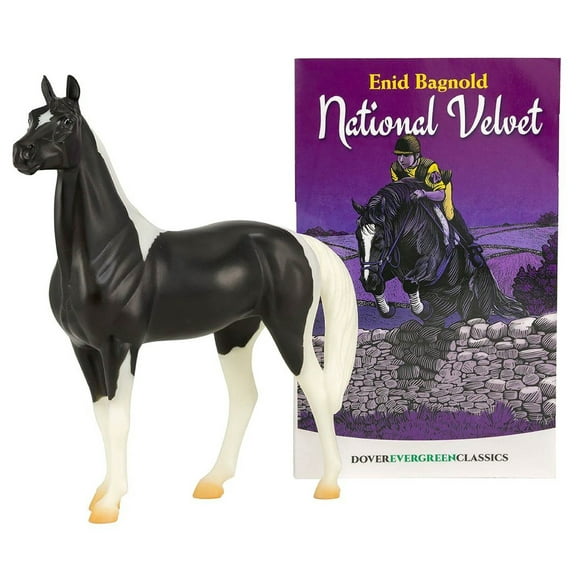 Breyer Freedom Series National Velvet Horse and Book Set - 1:12 Scale Freedom Horse