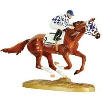 Breyer Horse 50th Anniversary Triple Crown Winner Secretariat and Jockey Figurine