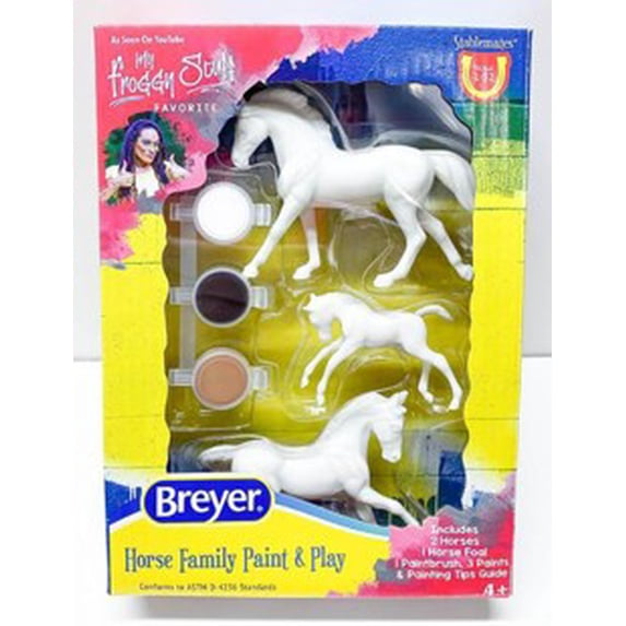 Breyer Horse Family Stablemates 1:32 Paint Art & Craft Kit (8 Pieces)