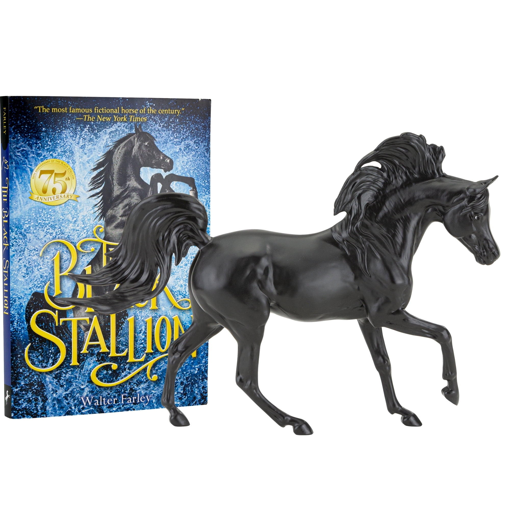 Breyer Horses Freedom Series Black Stallion Horse and Book Set Breyer Horse and Book Series