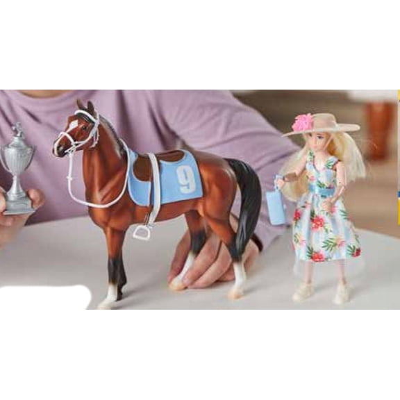 Breyer Freedom Series #10654 Winner's Circle Gift Set - Brand New!