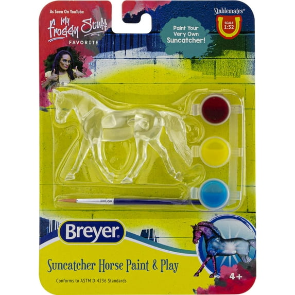 Breyer Horses Stablemates Suncatcher Horse Paint & Play #4230 Assorted