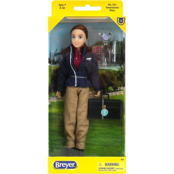 Breyer Horses Traditional Series Accessories Veterinarian Riley with Vet Kit Doll Model #561
