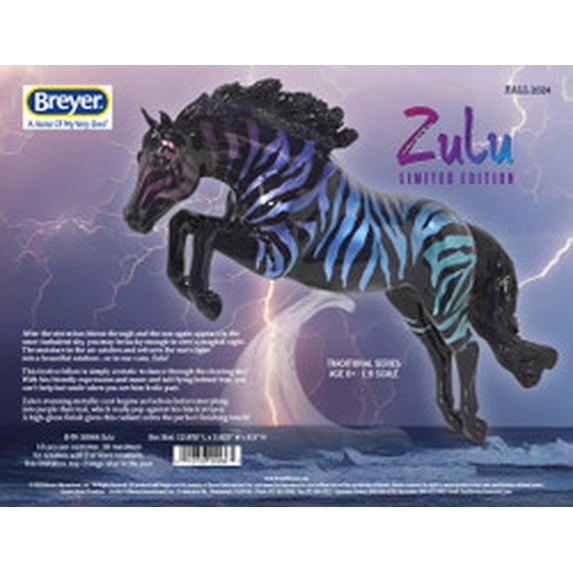 Breyer Traditional Horse #10066 Zulu 2024 Fall Decorator - Brand New ...