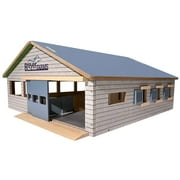 Breyer Scale Horses Farms Deluxe Arena Stable Playset with 2 Stablemates Horses, 24 Piece