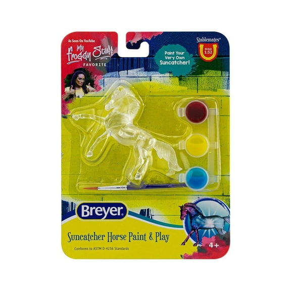 Breyer Suncatcher Horse Paint & Play DIY Set | Andalusian