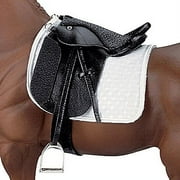 Breyer Traditional Stoneleigh II Dressage 1 9 Scale Toy Horse Saddle - Black