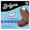 thumbnail image 1 of Breyers CarbSmart Creamy Almond Vanilla Ice Cream Bars Frozen Desserts, 6 Count, 1 of 12