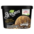 Breyers Chocolate Peanut Butter Ice Cream, 48 oz