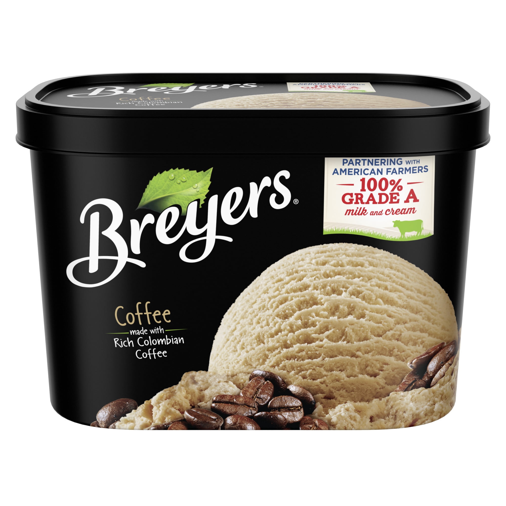 Breyers Coffee Ice Cream Gluten-Free Kosher Dairy Milk, 48 oz 1 Count