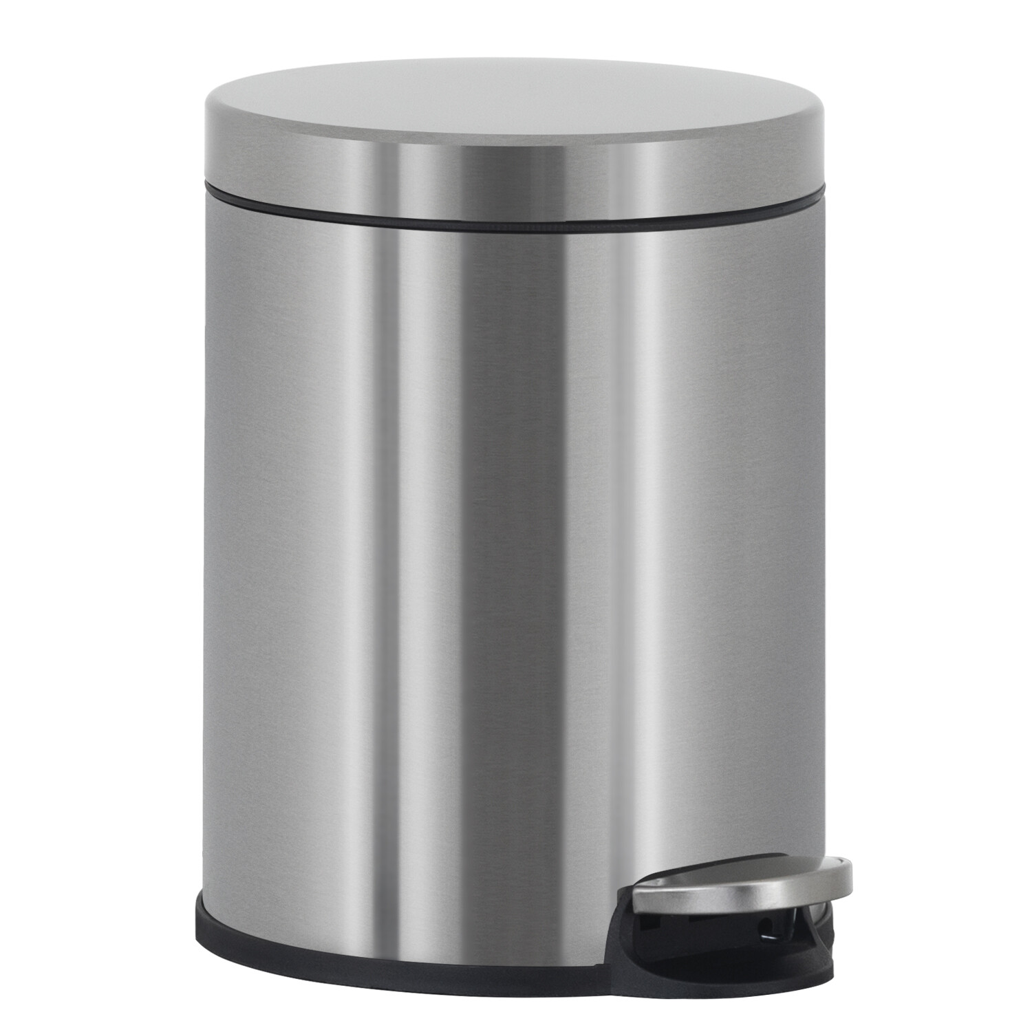 Brezey 6L/1.6Gallon Stainless Steel Mini Trash Can – Round Portable ...