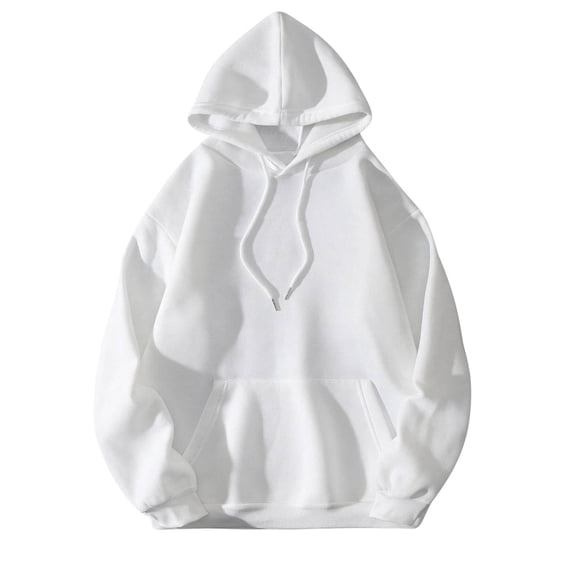 Brglopf Long Sleeve Sweatshirt for Women Dear Person Behind Me Hoodie Shirt Solid Color Drawstring Pullover Tops with Pocket