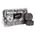 thumbnail image 1 of Brheez Stainless Steel Scouring Pads - Heavy Duty Industrial and Commercial Individually Wrapped, Jumbo - 100 gr, 12-pack, 1 of 5