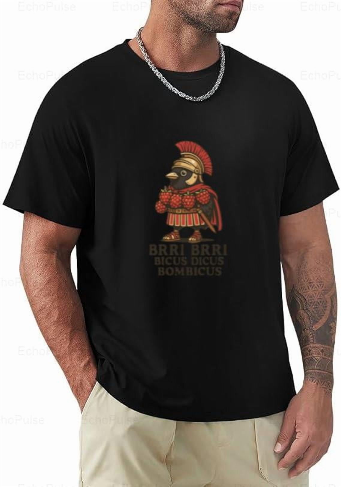 Bri Bri Bicus Dicus Bombicus Roman Raspberry Bird Brainrot Unisex T ...