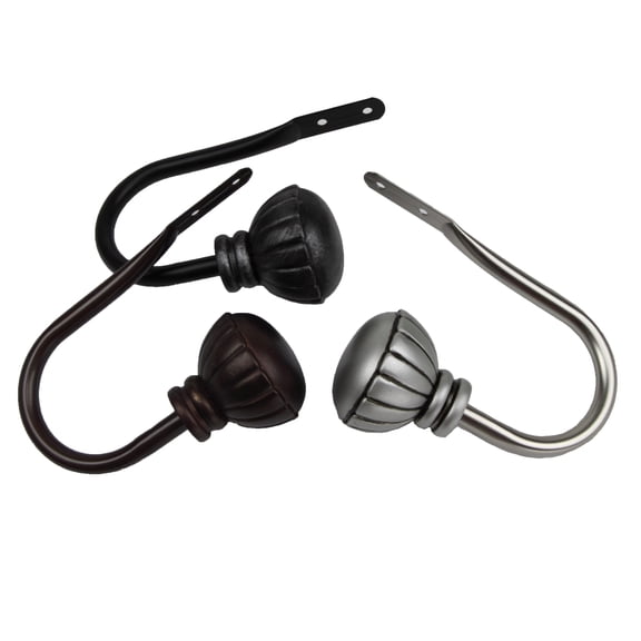 Bria Curtain Holdback Pair in Cocoa
