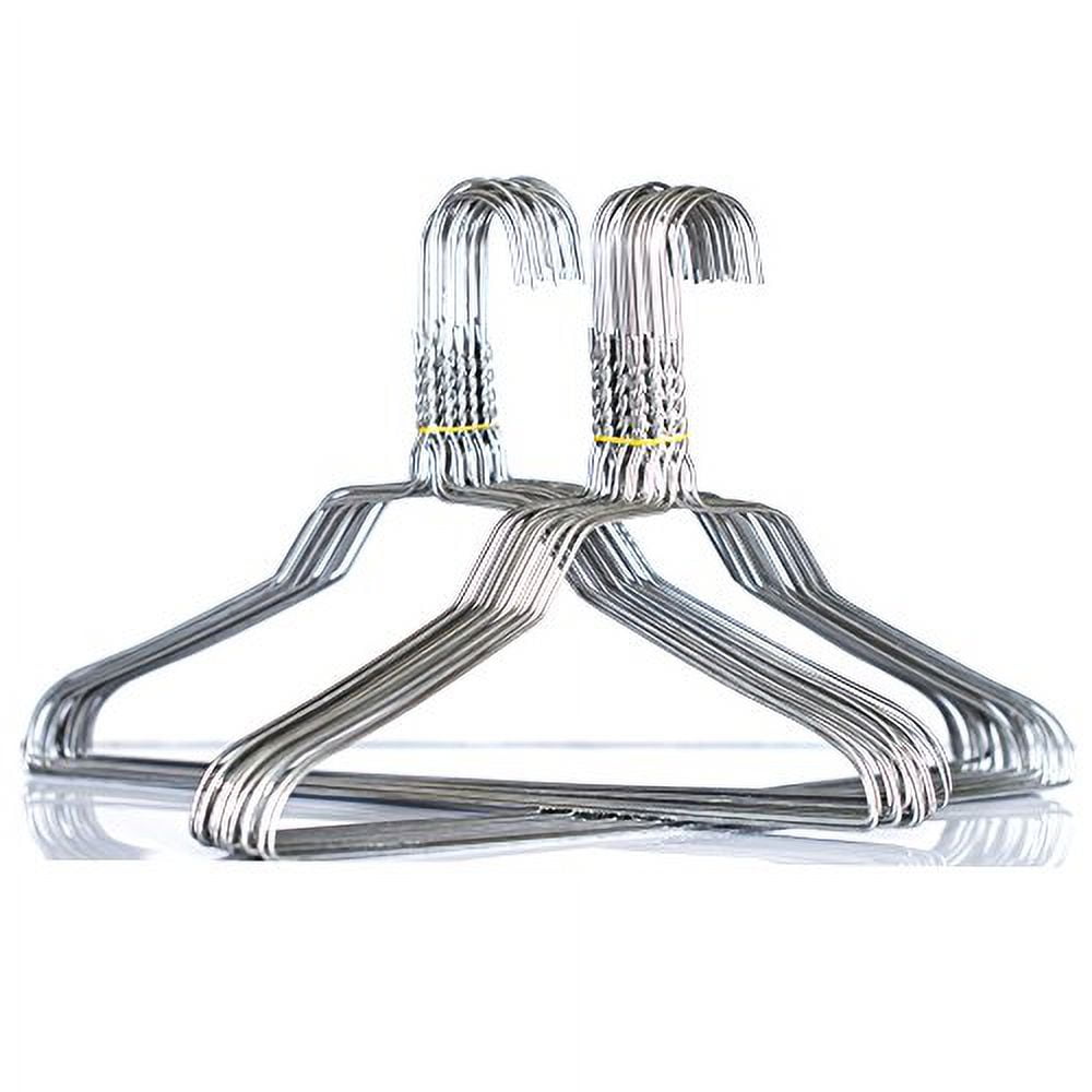 BriaUSA Hangers 150 Strong Silver Color Galvanized Metal Wire 16 Inch