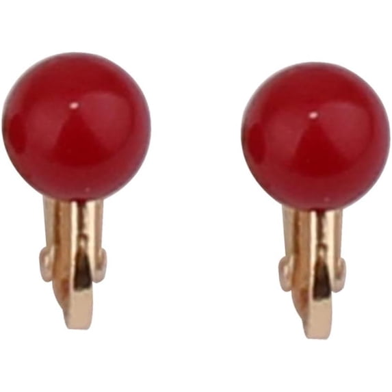 Briadl Wedding Clip Earrings No Pierced Silver/Gold Plated Charm Jewelry Pearl earrings