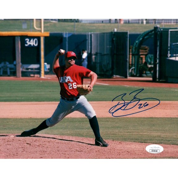 Brian Bruney Signed Autographed 8X10 Photo Team USA Yankees JSA II35410