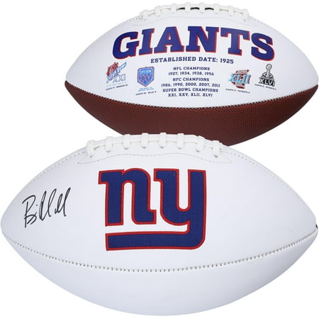 Brian Daboll New York Giants Autographed White Panel Football - Fanatics Authentic Certified