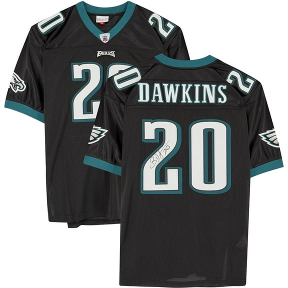 Brian Dawkins Philadelphia Eagles Autographed Mitchell & Ness Black Authentic Jersey - Fanatics Authentic Certified