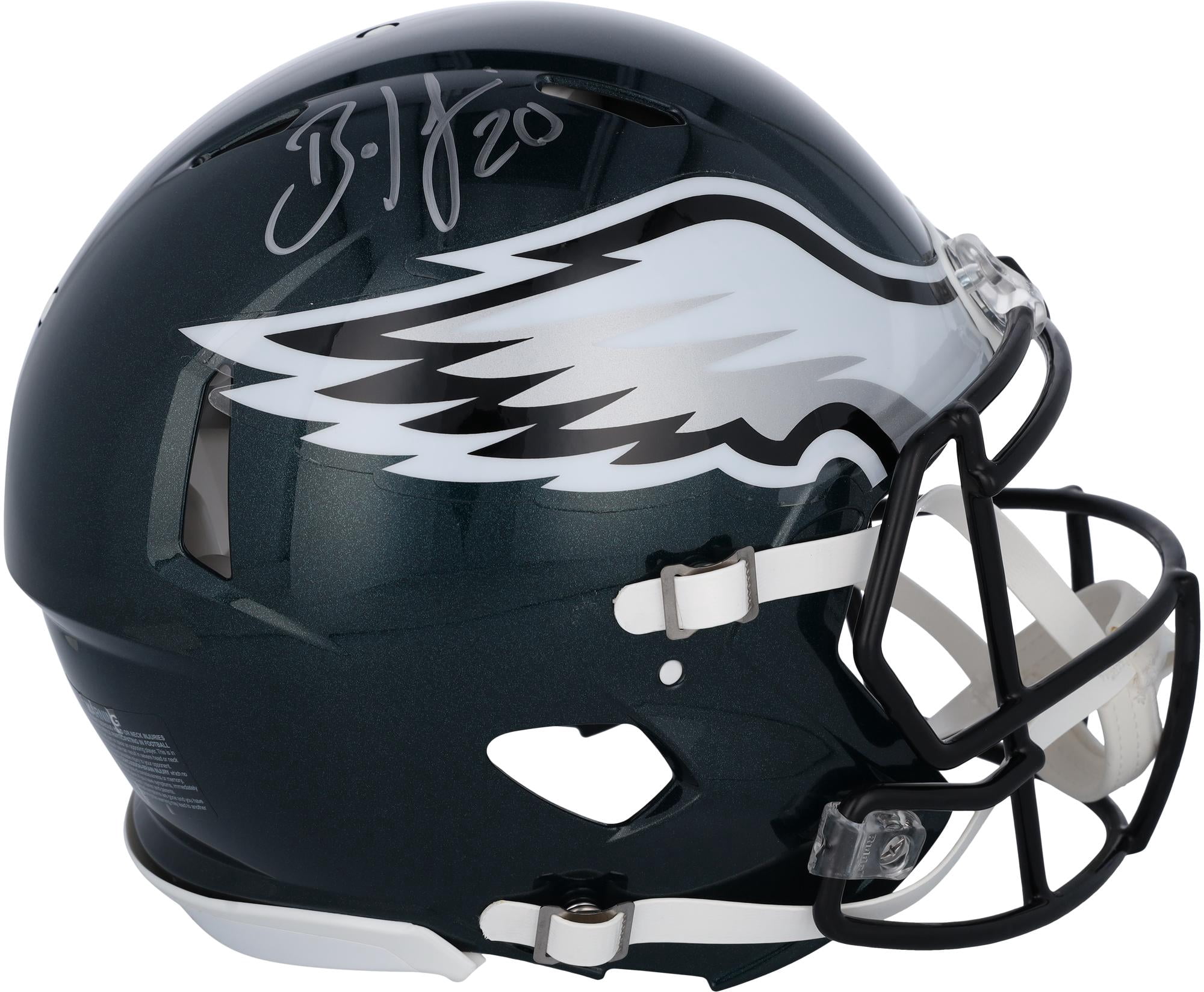 Brian Dawkins Philadelphia Eagles Autographed Riddell Speed Authentic Helmet - Fanatics Authentic Certified