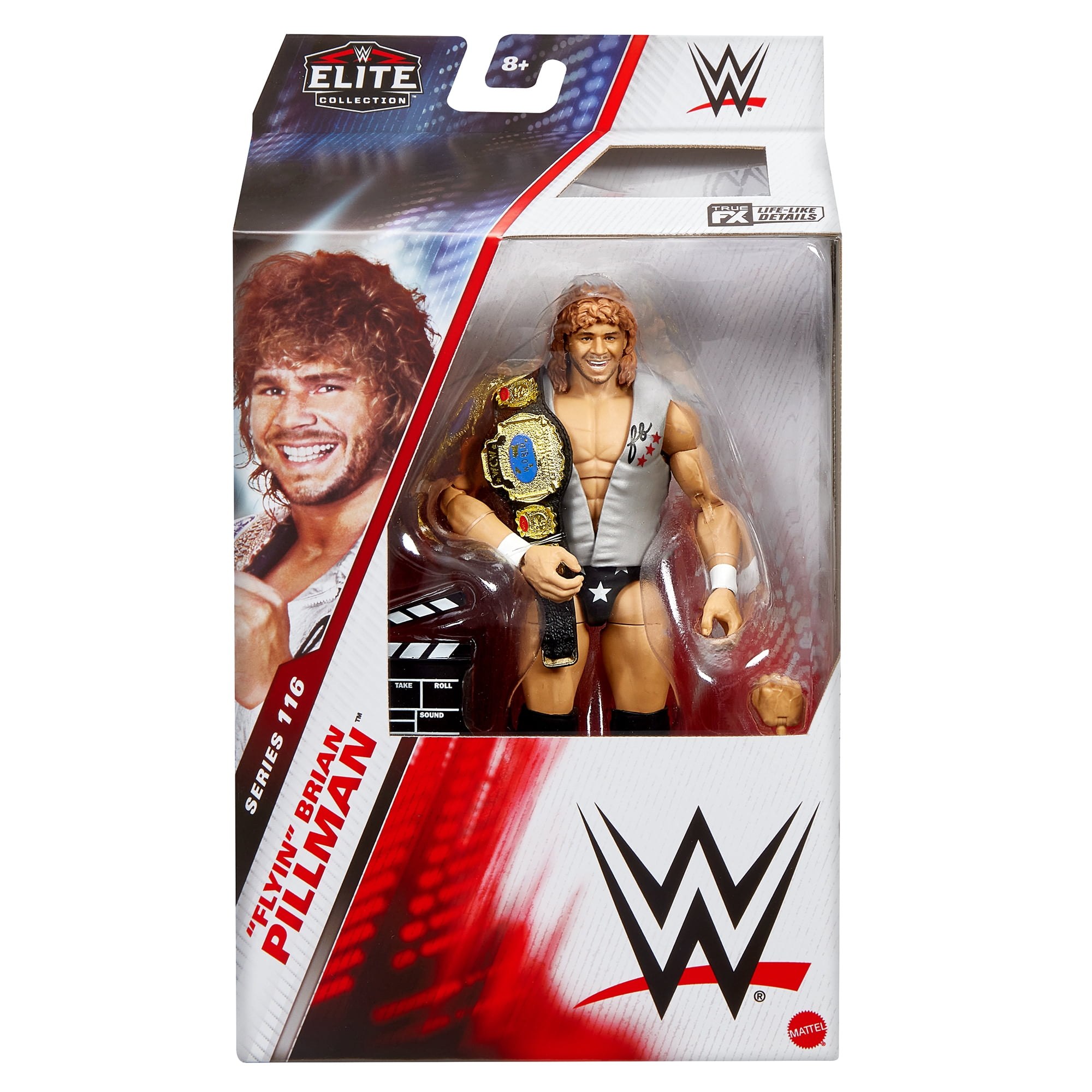 Brian Pillman - WWE Elite 116 Mattel WWE Toy Wrestling Action Figure