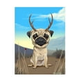 thumbnail image 1 of Brian Rubenacker 'Pugalope' Canvas Art, 1 of 3