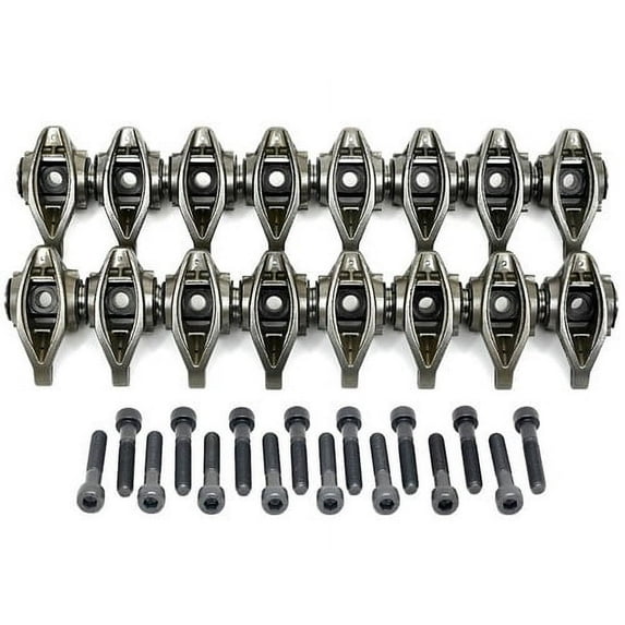 Brian Tooley LS1 Rocker Arms with Upgraded Trunnion Kit Installed LS2 LS6 LQ4 LM7 L33 LC9 BTR Cathedral Rockers