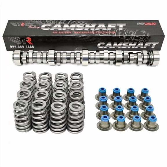 Brian Tooley Racing BTR Stage 2 Truck Camshaft Springs, Vortec Truck Cam 3 Bolt Cam, Beehive Springs, Michigan Motorsports Seals 4.8 5.3 6.0 (Camshaft and Spring Set)