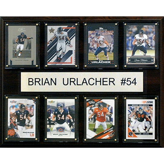 Brian Urlacher Chicago Bears 12'' x 15'' Plaque