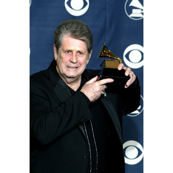 Brian Wilson In The Press Room For 47Th Annual Grammy Awards, Staples Center, Los Angeles, Ca, Sunday, February 13, 2005. Photo By Emilio FloresEverett Collection Celebrity (8 x 10)