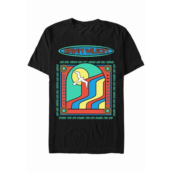 Brian Wilson VTG black T-shirt Unisex All sizes SHORT SLEEVE 51