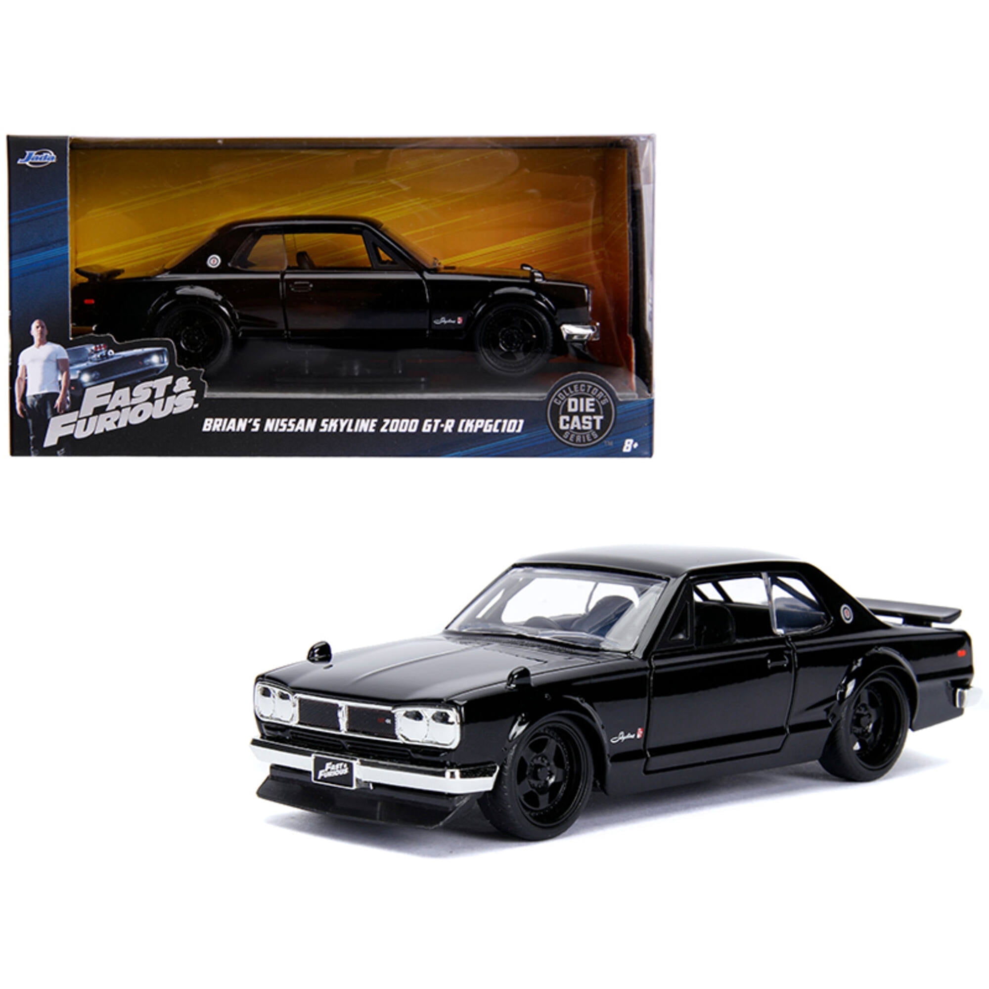 Fast and Furious 1:32 Brians Nissan Skyline 2000 GT-R Diecast Car