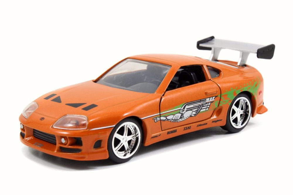 Brian's Toyota Supra, Orange - Jada 97345 - 1/32 Scale Diecast
