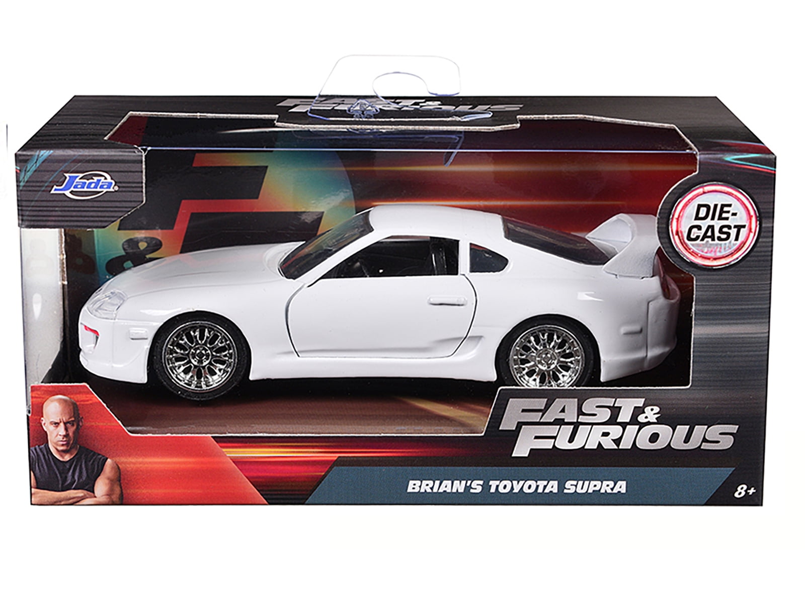 White Supra Fast And Furious