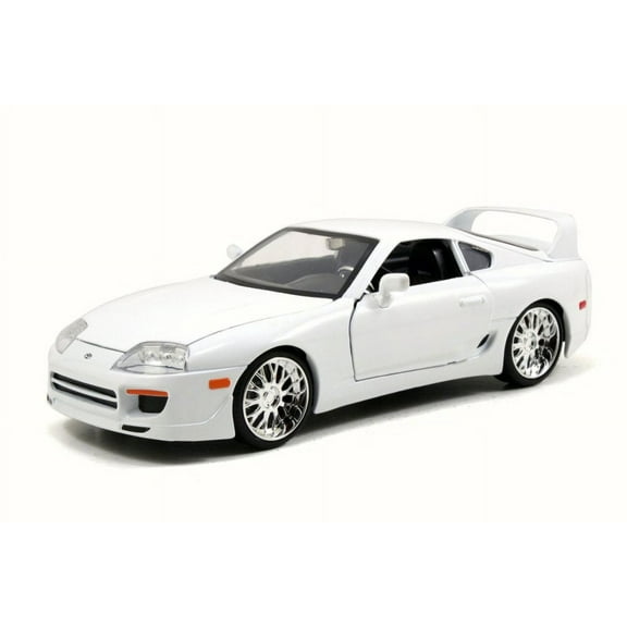 Brian's Toyota Supra, White - JADA 97346 - 1/32 Scale Diecast Model Toy Car