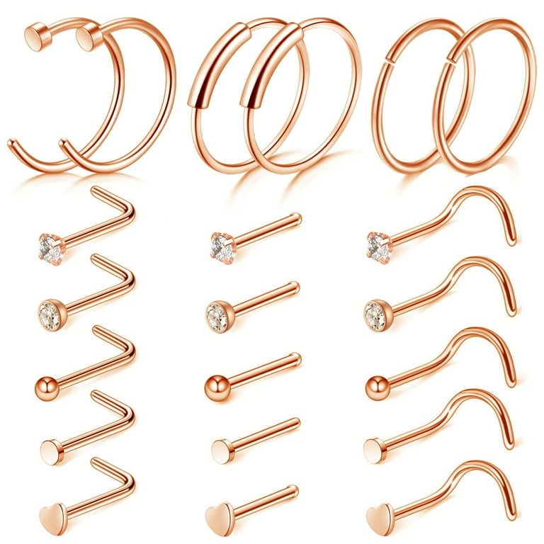 Anneau De Nombril,style1-silver--Faux Ventre Papillon, Faux Ventre