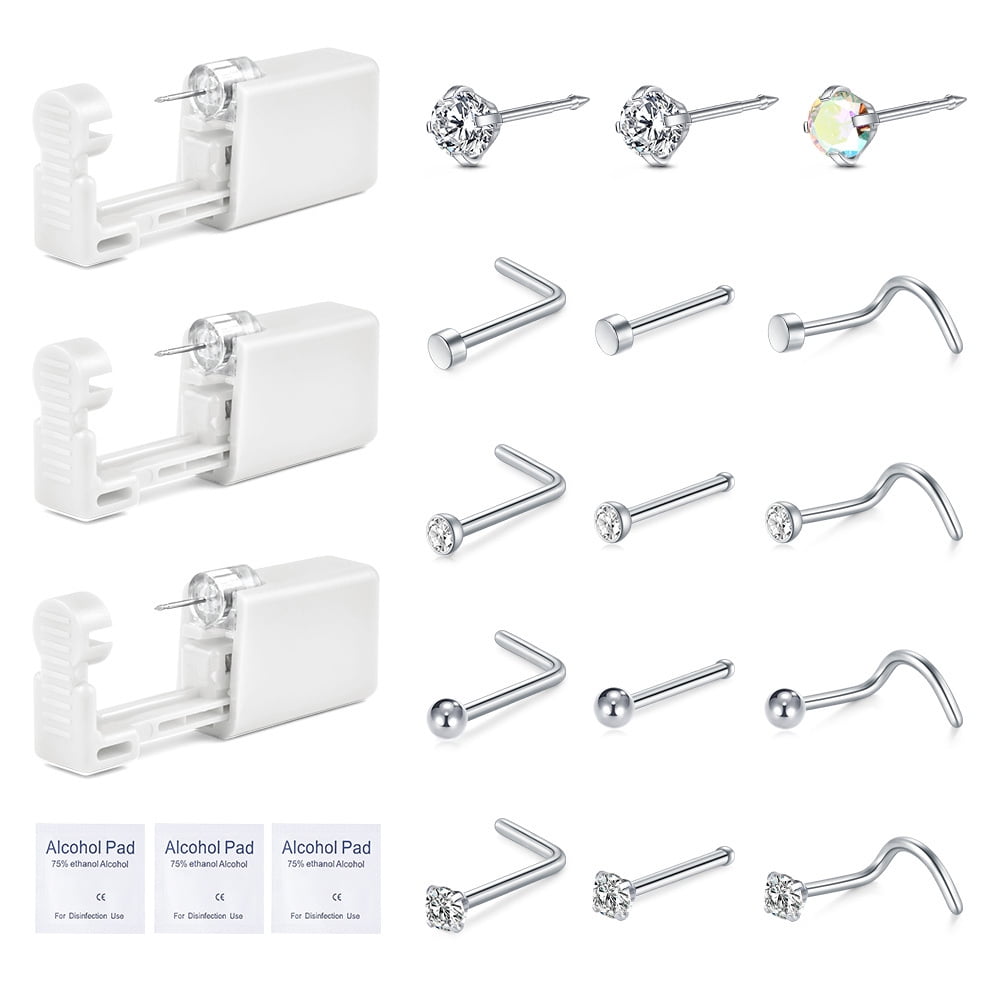 Briana Williams Nose Piercing Kit 3 Pack Self Nose Piercing Gun