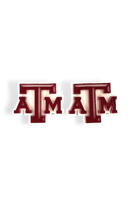 Texas A&M Aggies Stud Logo Earrings